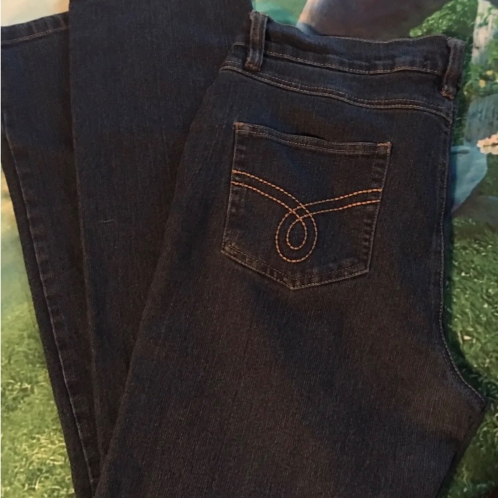 Deep Blue Jeans Size 16A Street Blues Great Pants Womens!